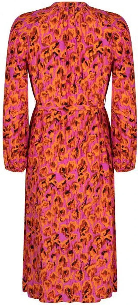 Ydence Dress Aline Jurken Dames - Rok - Jurk - Oranje - Maat XL 7 Ydence Dress Aline Jurken Dames - Rok - Jurk - Oranje - Maat XL - Afbeelding 5