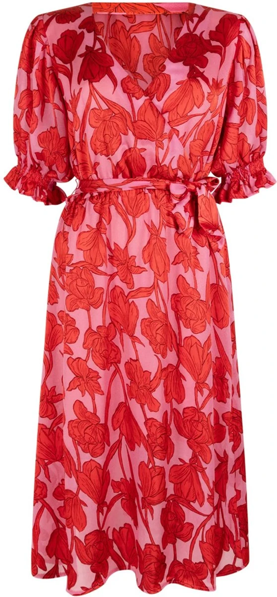 Aaiko Dames Jurk / Dames Kleding - Zazou - Roze - Maat M 3 Aaiko Dames Jurk / Dames Kleding - Zazou - Roze - Maat M