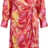 Vila Jurk Vicostanta L/s Wrap Midi Dress/dc/s 14085775 Tigerlily Dames Maat - 44 -Trendyo Trendy Winkel 559x1200