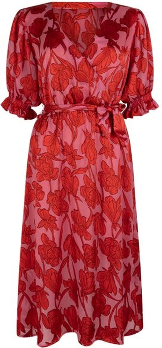 Aaiko Dames Jurk / Dames Kleding - Zazou - Roze - Maat M 4 Aaiko Dames Jurk / Dames Kleding - Zazou - Roze - Maat M - Afbeelding 2