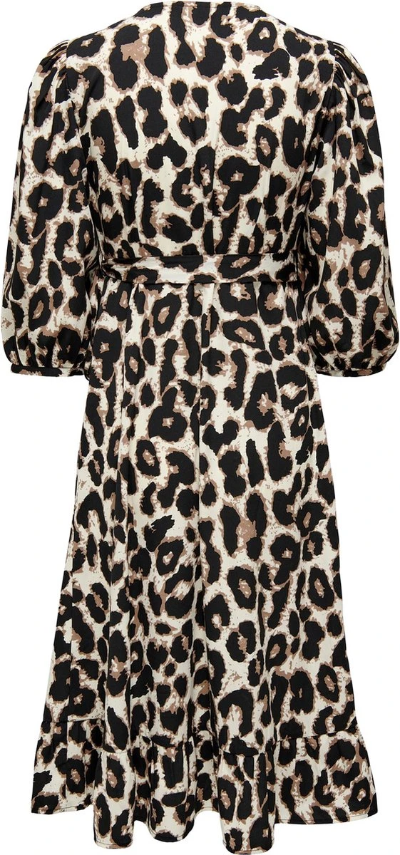 ONLY ONLOLIVIA 3/4 WRAP MIDI DRESS WVN NOOS Dames Jurk - Maat XXL 4 ONLY ONLOLIVIA 3/4 WRAP MIDI DRESS WVN NOOS Dames Jurk - Maat XXL - Afbeelding 2