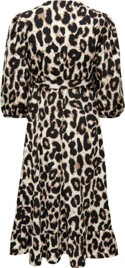 ONLY ONLOLIVIA 3/4 WRAP MIDI DRESS WVN NOOS Dames Jurk - Maat S -Trendyo Trendy Winkel 561x1200 11