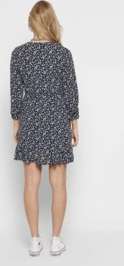 ONLY ONLCARLY L/S WRAP SHORT DRESS NOOS WVN Dames Jurk - Maat 36 -Trendyo Trendy Winkel 562x1200 7