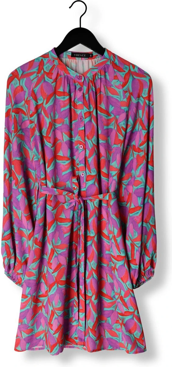 Ydence Dress Loa Jurken Dames - Rok - Jurk - Paars - Maat XL 4 Ydence Dress Loa Jurken Dames - Rok - Jurk - Paars - Maat XL - Afbeelding 2