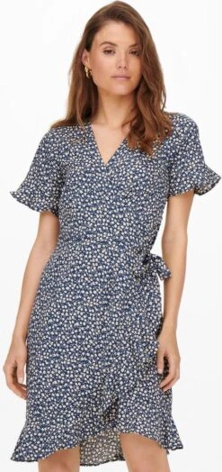 ONLY ONLOLIVIA S/S WRAP DRESS WVN NOOS Dames Jurk - Maat 42 18 ONLY ONLOLIVIA S/S WRAP DRESS WVN NOOS Dames Jurk - Maat 42 -Trendyo Trendy Winkel 566x1200 7