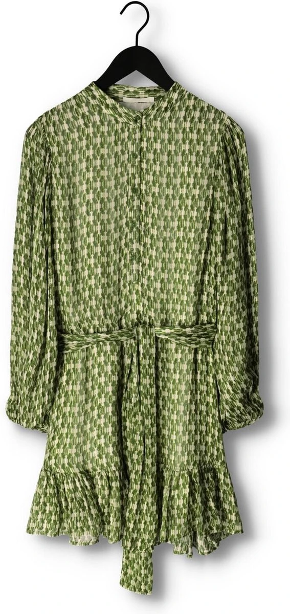 Notre-V Nv-blair Mini Dress Jurken Dames - Rok - Jurk - Groen - Maat M 4 Notre-V Nv-blair Mini Dress Jurken Dames - Rok - Jurk - Groen - Maat M - Afbeelding 2