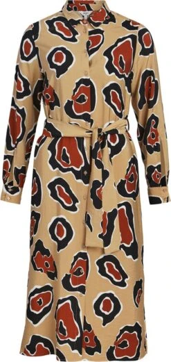 OBJECT OBJJACIRA TILDA L/S SHIRT DRESS 126 Dames Jurk - Maat 40