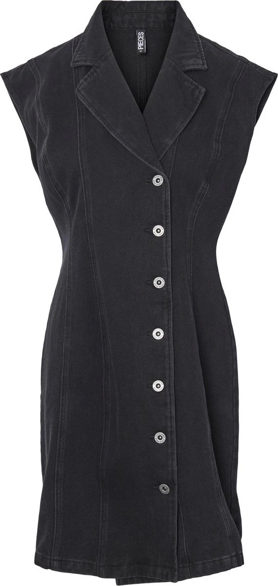 PIECES PCAMA LEAH SL DENIM DRESS BC Dames Jurk - Maat M 3 PIECES PCAMA LEAH SL DENIM DRESS BC Dames Jurk - Maat M