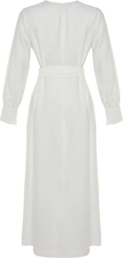 Trendyol Vrouwen Standaard Mouw Ronde Hals Verschuiving Jurk -Trendyo Trendy Winkel 572x1200 4