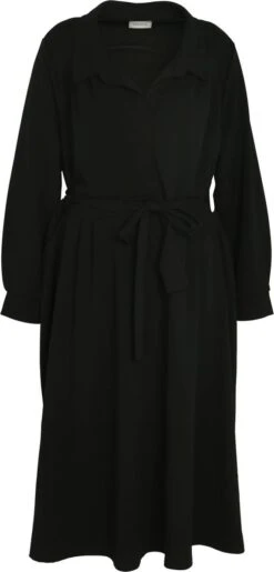 Promiss Halflange, Effen Uitlopende Jurk -Trendyo Trendy Winkel 575x1200 12