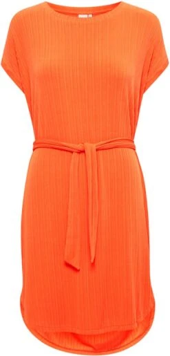 Ichi 20116353 Dames Jurk - Maat L