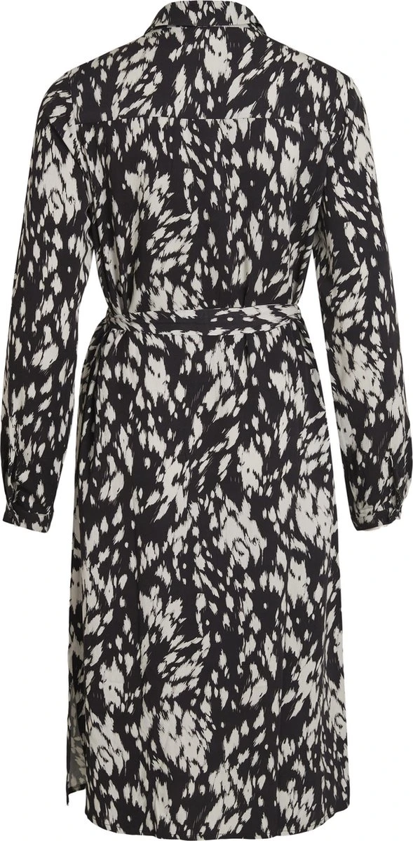 VILA VIGRAFDI L/S SHIRT DRESS/L Dames Jurk - Maat 34 4 VILA VIGRAFDI L/S SHIRT DRESS/L Dames Jurk - Maat 34 - Afbeelding 2
