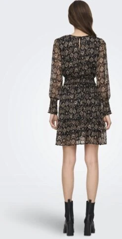 ONLY ONLISLA L/S SMOCK DRESS PTM Dames Jurk - Maat XS -Trendyo Trendy Winkel 614x1200 5