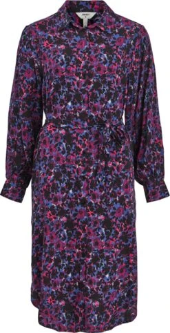 OBJECT OBJHOLLY L/S SHIRT DRESS 124 Dames Jurk - Maat 40