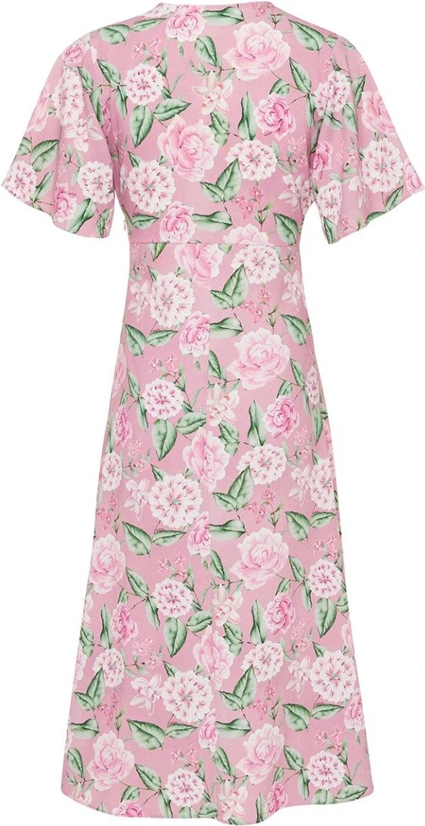 Mexx Wrap Jurk Dames - Old Pink - Maat XL 8 Mexx Wrap Jurk Dames - Old Pink - Maat XL - Afbeelding 6