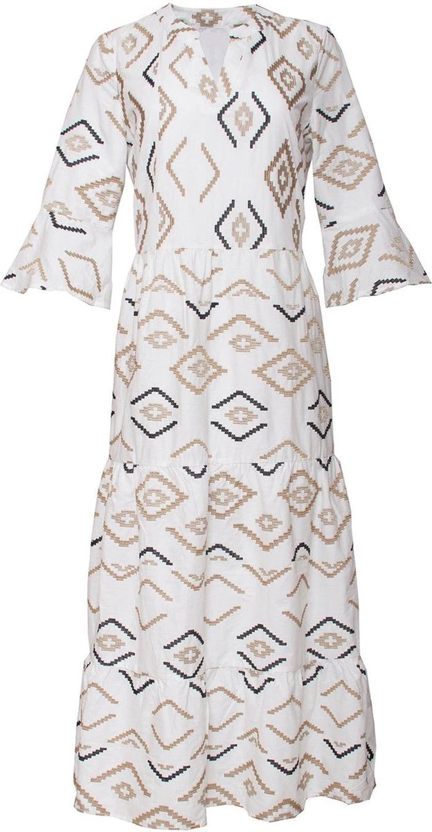 Smashed Lemon - Juno Jurk - Beige/ White - 22384-000-720-S 3 Smashed Lemon - Juno Jurk - Beige/ White - 22384-000-720-S