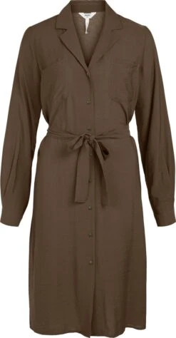 OBJECT OBJSELINE L/S SHIRT DRESS PB12 DIV Dames Jurk - Maat 38