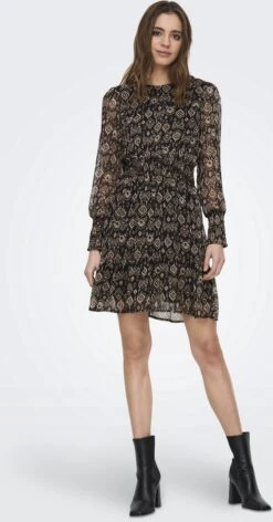 ONLY ONLISLA L/S SMOCK DRESS PTM Dames Jurk - Maat M -Trendyo Trendy Winkel 628x1200 9