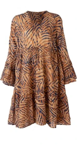 Barts Pacificon Dress Beige Dames Jurk - Maat One Size