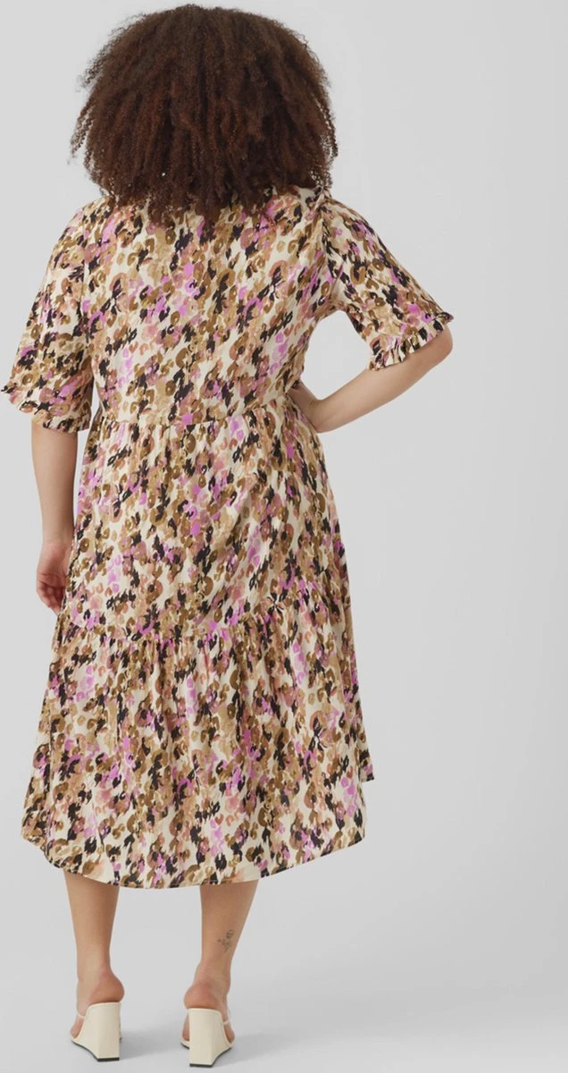 VERO MODA Curve ECO Jurk VMEASY 6 VERO MODA Curve ECO Jurk VMEASY - Afbeelding 4