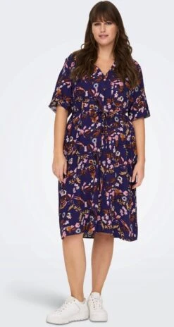 Only Carmakoma Carnova Jurk Blauw Maat 52 -Trendyo Trendy Winkel 639x1200 25