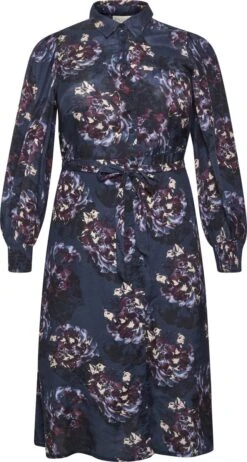 Kaffe Curve KCnanni Shirt Dress Dames Jurk - Maat 50