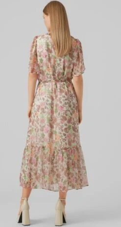 VERO MODA VMSILO SS 7/8 DRESS WVN BTQ Dames Jurk - Maat S -Trendyo Trendy Winkel 643x1200 20
