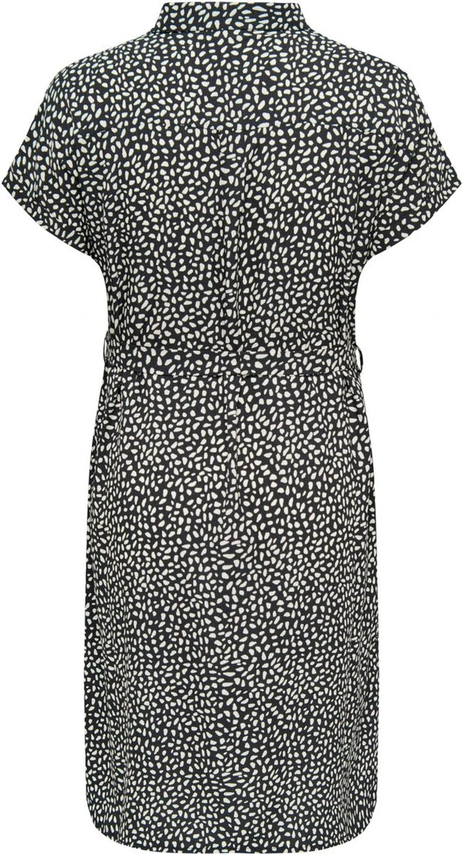 Only Carmakoma Cardiega Jurk Zwart/wit Maat 50 8 Only Carmakoma Cardiega Jurk Zwart/wit Maat 50 - Afbeelding 6