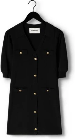 Silvian Heach Gpp23246ve Jurken Dames - Rok - Jurk - Zwart - Maat XS -Trendyo Trendy Winkel 650x1200 11