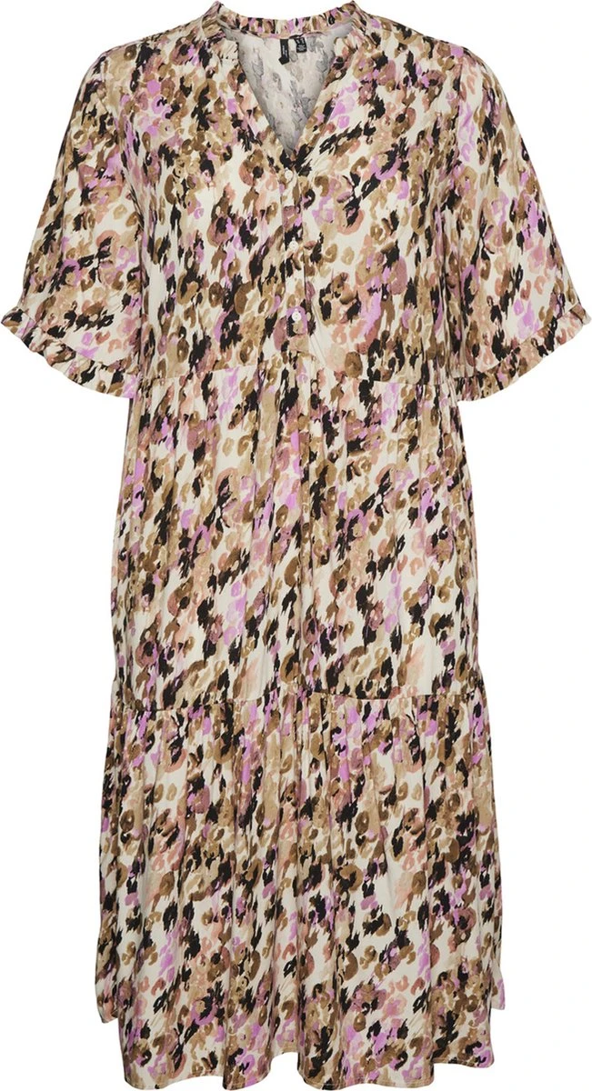 VERO MODA Curve ECO Jurk VMEASY 4 VERO MODA Curve ECO Jurk VMEASY - Afbeelding 2