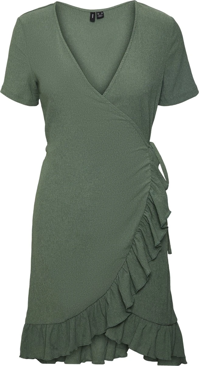 VERO MODA VMHAYA SHORT DRESS GA NOOS Dames Jurk - Maat XXL 10 VERO MODA VMHAYA SHORT DRESS GA NOOS Dames Jurk - Maat XXL - Afbeelding 8