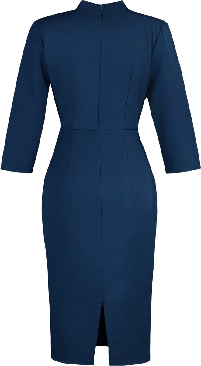 Trendyol Vrouwen Standaard Mouw Staande Kraag Bodycon Jurk 7 Trendyol Vrouwen Standaard Mouw Staande Kraag Bodycon Jurk - Afbeelding 5