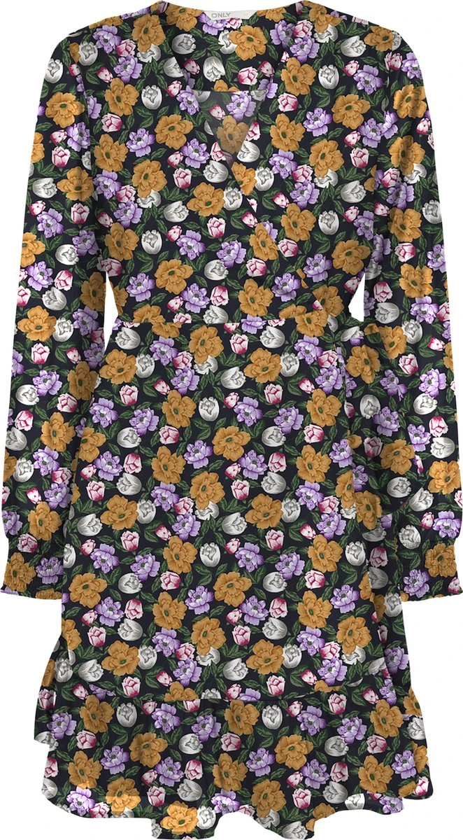 ONLY ONLSTAR L/S WRAP DRESS PTM Dames Jurk - Maat M 3 ONLY ONLSTAR L/S WRAP DRESS PTM Dames Jurk - Maat M