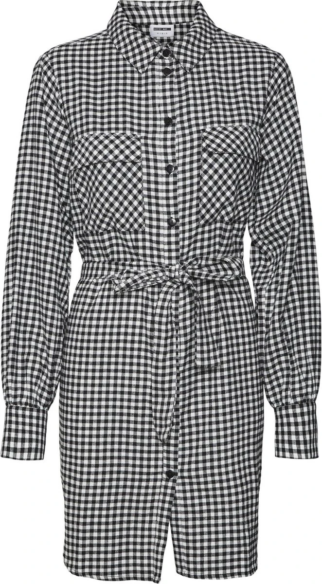 NOISY MAY NMERIK L/S SHIRT DRESS WVN Dames Jurk - Maat S 3 NOISY MAY NMERIK L/S SHIRT DRESS WVN Dames Jurk - Maat S