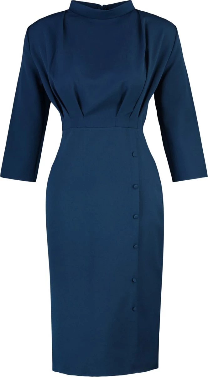 Trendyol Vrouwen Standaard Mouw Staande Kraag Bodycon Jurk 14 Trendyol Vrouwen Standaard Mouw Staande Kraag Bodycon Jurk - Afbeelding 12