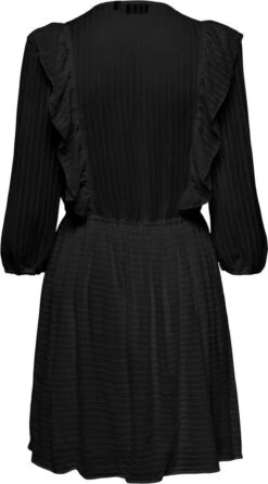 ONLY ONLLONDON 3/4 RUFFLE DRESS NOOS WVN Dames Jurk - Maat S -Trendyo Trendy Winkel 666x1200 12