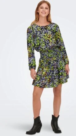 Only Jurk Onlalora L/s Smock Dress Ptm 15271633 Black/town Flowe Dames Maat - M 16 Only Jurk Onlalora L/s Smock Dress Ptm 15271633 Black/town Flowe Dames Maat - M -Trendyo Trendy Winkel 667x1200 4