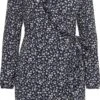 ONLY ONLCARLY L/S WRAP SHORT DRESS NOOS WVN Dames Jurk - Maat 40 -Trendyo Trendy Winkel 667x1200 9