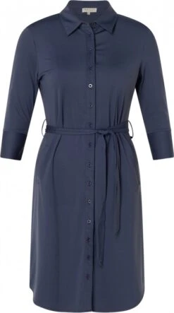 IVY BEAU Quint Jurk - Blue - Maat 38