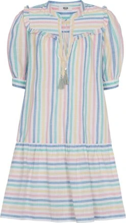 Moliin Dames Jurk / Dames Kleding - Jigi - Multi Kleurig - Maat XL