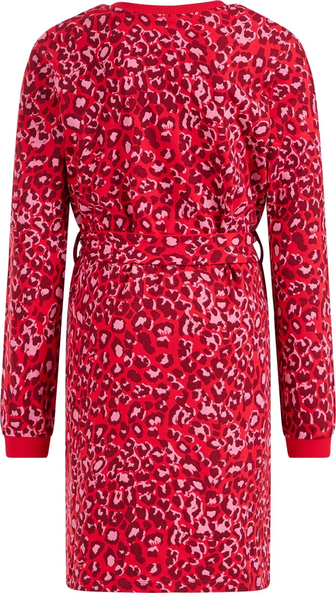 WE Fashion Meisjes Jurk Met Dessin En Strikceintuur - Maat 98 7 WE Fashion Meisjes Jurk Met Dessin En Strikceintuur - Maat 98 - Afbeelding 5