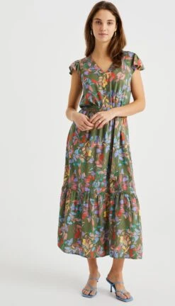 WE Fashion Dames Jurk Met Dessin -Trendyo Trendy Winkel 686x1200