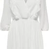 ONLY ONLLONDON 3/4 RUFFLE DRESS NOOS WVN Dames Jurk - Maat L -Trendyo Trendy Winkel 687x1200 3