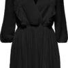 ONLY ONLLONDON 3/4 RUFFLE DRESS NOOS WVN Dames Jurk - Maat L -Trendyo Trendy Winkel 687x1200 5