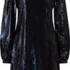 WE Fashion Dames Jurk Met Pailletten -Trendyo Trendy Winkel 688x1200 2