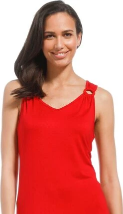 Pastunette Beach - Exotic - Jurk - Rood - Maat 34 -Trendyo Trendy Winkel 691x1200 2