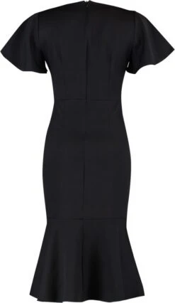 Trendyol Vrouwen Fluit Mouw Boothals Omslag Jurk -Trendyo Trendy Winkel 695x1200 3