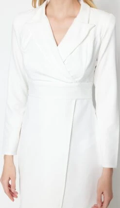 Trendyol Vrouwen Standaard Mouw Reverskraag Blazerjurk Jurk -Trendyo Trendy Winkel 695x1200 7