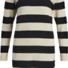 Object Jurk Objthess L/s Knit Dress Noos 23030730 Sandshell Dames Maat - XS
