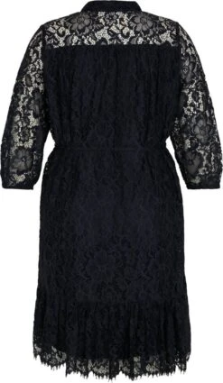 Paprika Korte, Effen Jurk Met Kant -Trendyo Trendy Winkel 698x1200 12